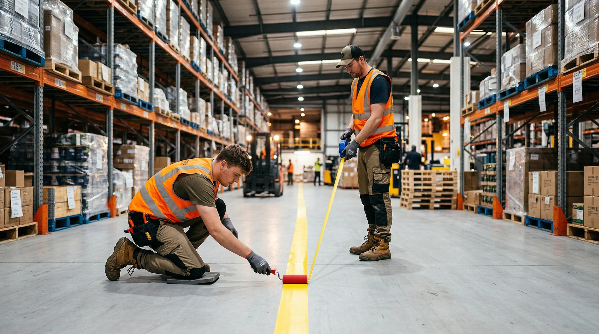 Azar wdc floor marking how we execute